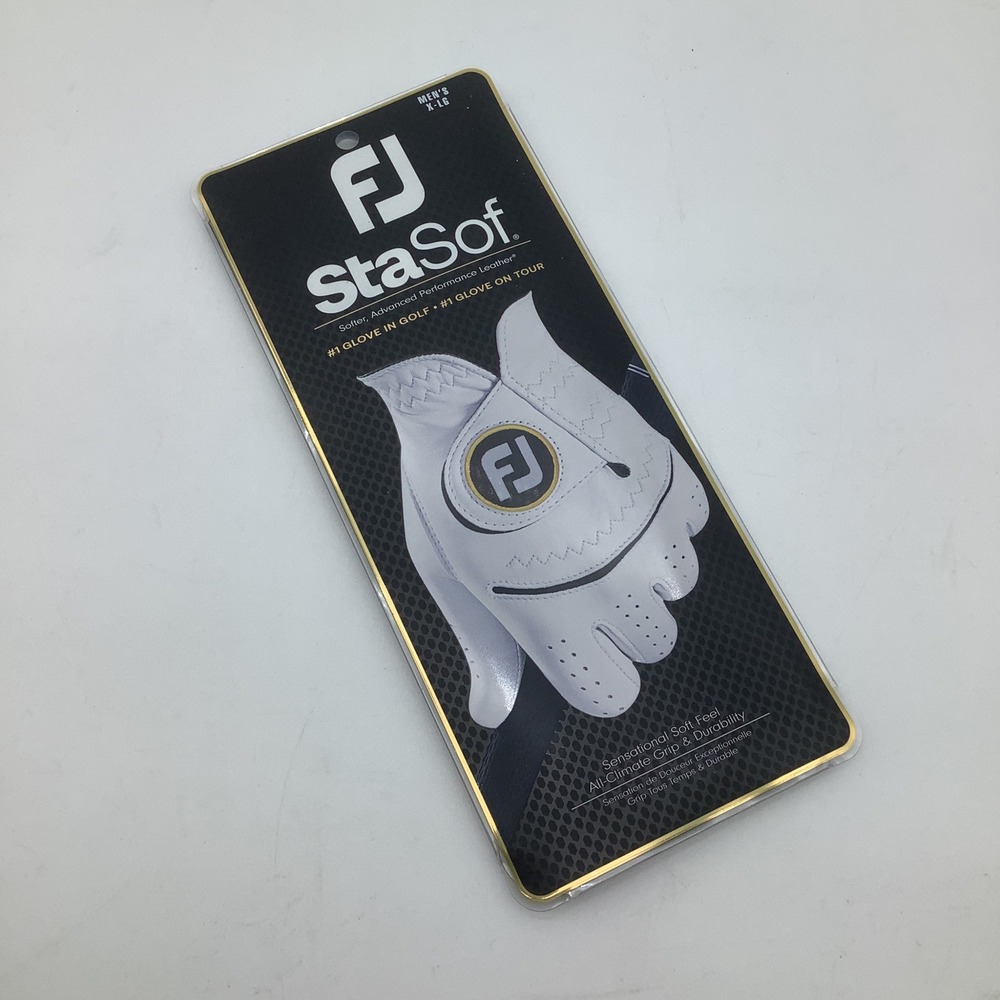 FootJoy FJ StaSof Mens XL Left Hand Golf Glove For Right Handed Player NWT‎